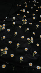 Embroidered Black  Lawn 2PCS Suit