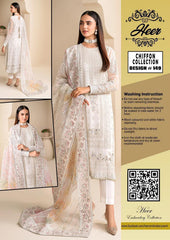 Luxury Skin Embroided 3pcs suit