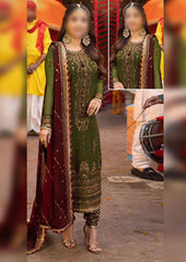 Mehroon & Mehdi  Embroided Suits 3PCS