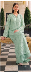 Luxury Embroidered Mint Green Lawn 2PCS Suit