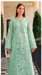 Luxury Embroidered Mint Green Lawn 2PCS Suit