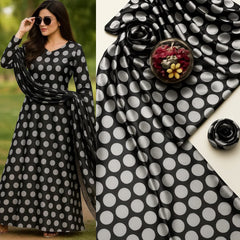 Multi Dotted Printed Suits  3PCS