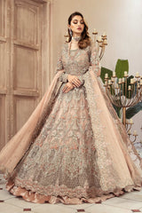 Premium Golden Embroidered  3PCS Suit