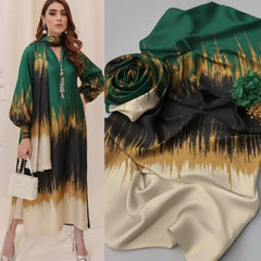 Multi Plain Printed Suits 3PCS