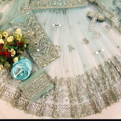 Premium   Embroidered 3PCS Suit