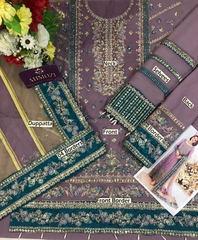 Premium Heavy  Embroidered  3PCS Suit