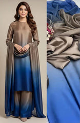 Multi Plain Printed Suits 3PCS