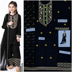 Black  Lawn Kids  – 3 Piece Suit