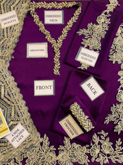 Luxury  Embroidered Lawn 3PCS Suit