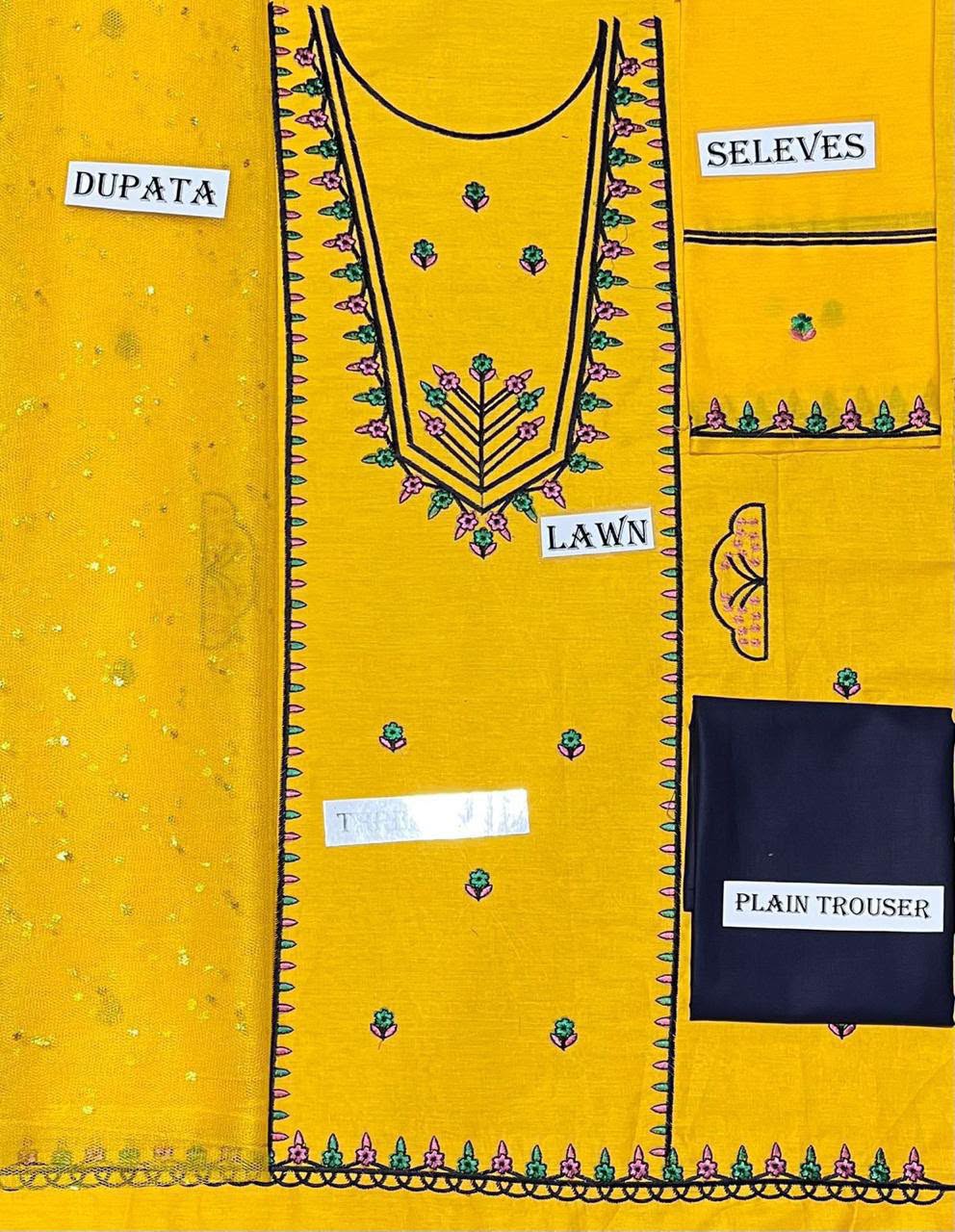 Yellow Lawn Kids  – 3 Piece Suit