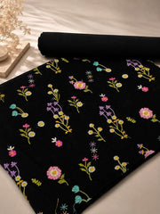 Embroidered Black  Lawn 2PCS Suit